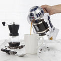 @BuyMartianHome May The 4th Be w/U Robot French Press Coffee Pot (960 ML) | Hand Coffee Maker | 24cm | Alt Uses : Milk Frother Juice Infuser Cold Brew | Great Gift for Coffee + Tea Lovers