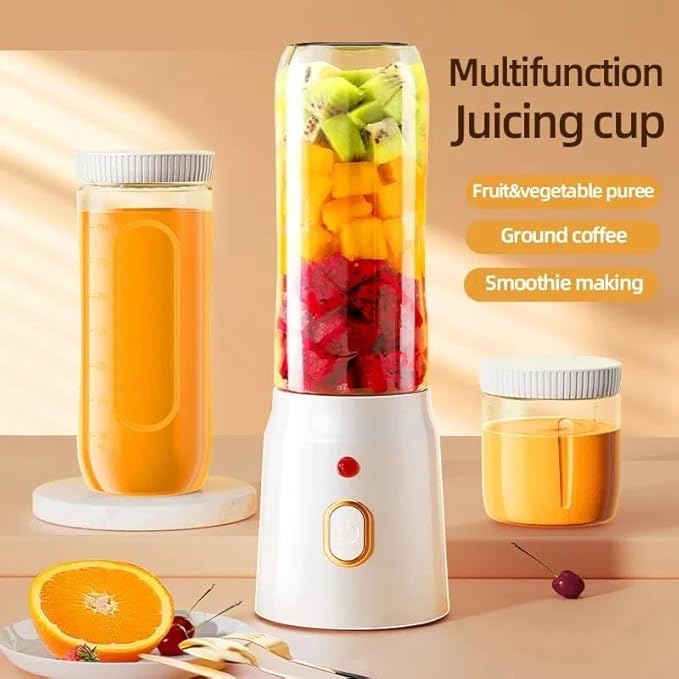 500ML Portable Electric Blender 40W USB Rechargeable Cordless Juicer High Powerful Cup Smoothie Milkshake Juice Food