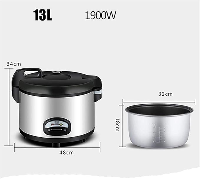 Household Electric Rice Cooker Large Capacity Household/Commercial Large Rice Cooker FFor 9-40 People(18L)