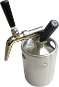 2L Nitro Cold Brew Coffee Maker Stainless Steel Keg Home Brew Coffee Cup System Kit Stovetop Coffee Maker Pot