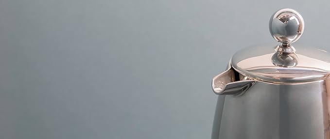 La Cafetière Stainless Steel Double Walled Insulated Cafetière 3 Cup Stainless Steel Silver
