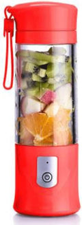 Personal Blender - Smoothie Blender for Milkshake Fruit Vegetables Drinks SmoothieSmall Mini Food Blenders Processor Shake Mixer Maker with400ML Travel Cup(Red)