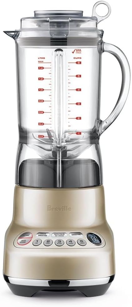 Breville BBL620RCH Fresh and Furious Blender Royal Champagne