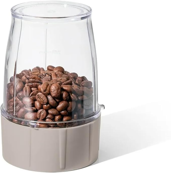 Personal Blender 12-Piece Set 240W Power BPA-Free Dishwasher Safe with Travel Cup and Grinding Blade (Porcini Taupe)