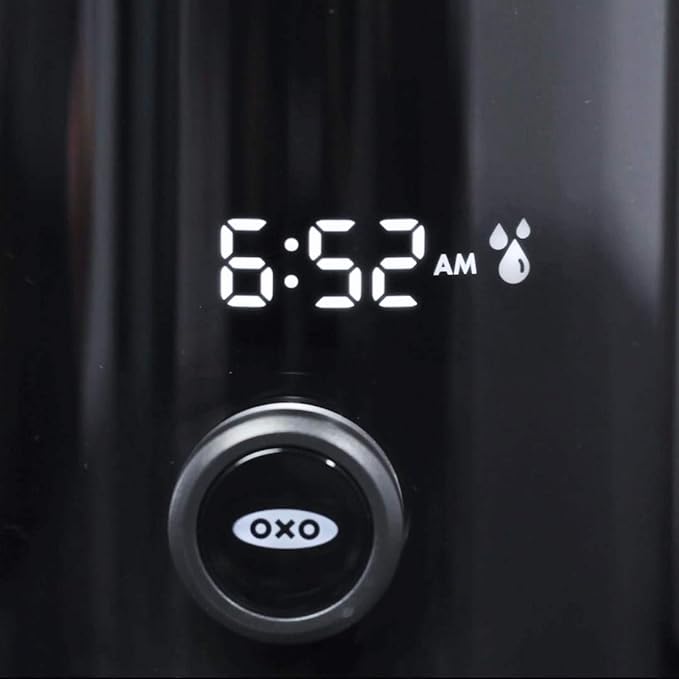 OXO Brew 9-Cup Coffee Maker – Stainless Steel Programmable Coffee Machine with Single Serve or Full Carafe Options SCA Certified Home Brewer
