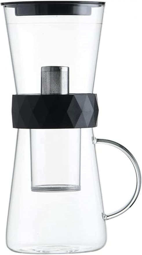 Reusable Cold Brew Coffee Maker Cold Brew Espresso Coffee Maker with Sealed Lid 21oz Suitable for Making Cold Coffee Cold Tea