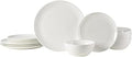 Mikasa Kamryn Vegan Bone Chip Resistant 12 Piece Dinnerware Set Service for 4