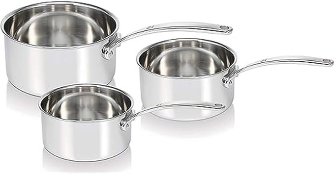 Beka Cookware Tri-Lux 3 Pieces Saucepan Set