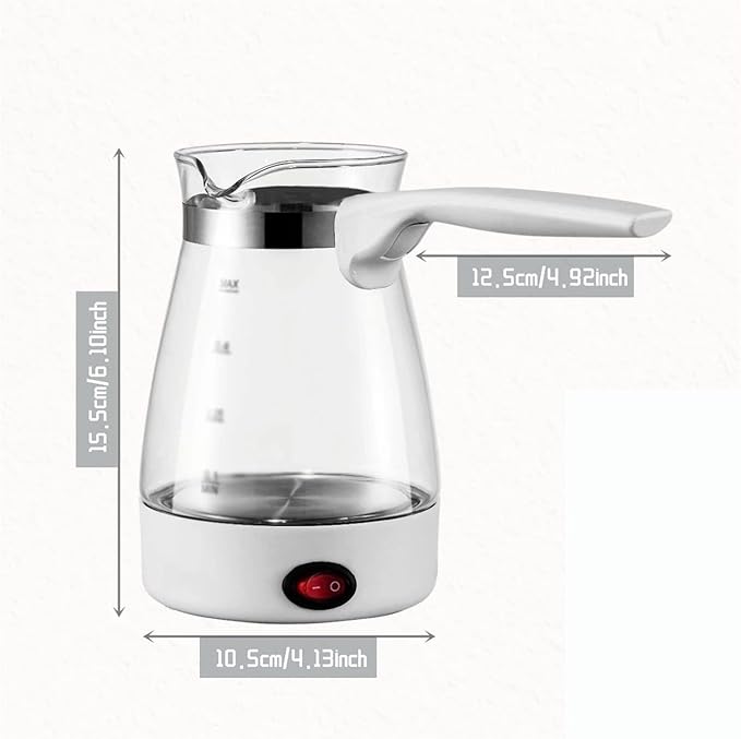 Coffee Carafe Glass Coffee Maker Machine Portable Electric Tea Coffee Maker Espresso Maker Brewed Milk Coffee Maker Convenient