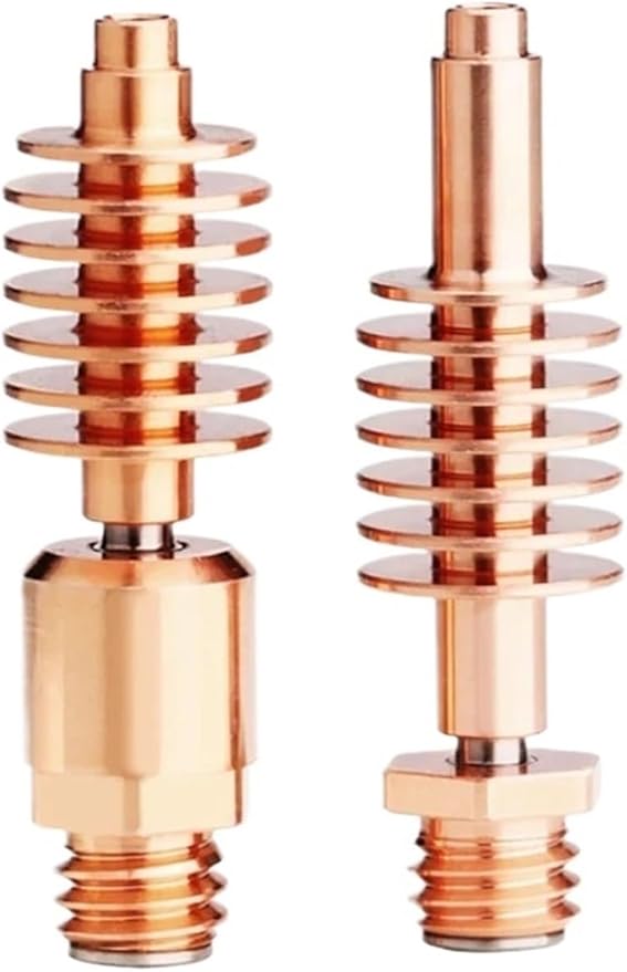 for Trianglelab for Dragon Heatbreak Ceramic Core High Temperature Wear Resistant for GF CR Metal Luminous Filament for Dragon for Hotend(Titanium Alloy SF)