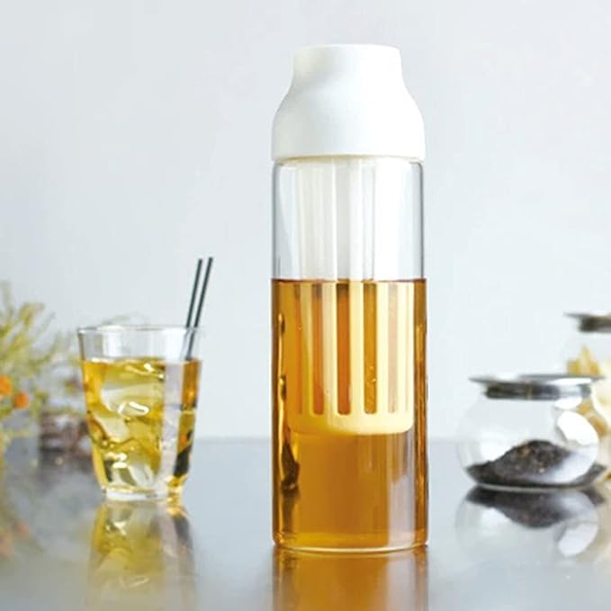 Beverage Equipment Modern Cold Brew Coffee Maker Coffee Maker with 360° Rotating Cover Large-Capacity Easy to Pour ＆ Clean Siphon Coffee Maker Siphon Coffee Maker