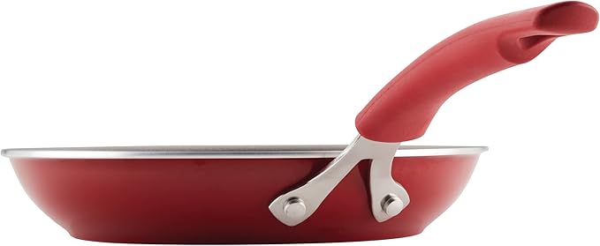 Rachael Ray Cook + Create Nonstick Cookware/Pots and Pan Set 10 Piece Red