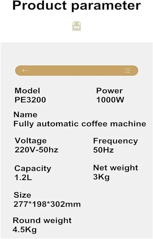 1000W Coffee Maker Machine Home Automatic LED-display Bean Grinder Fresh Grinding American Espresso Coffee Tea Milk