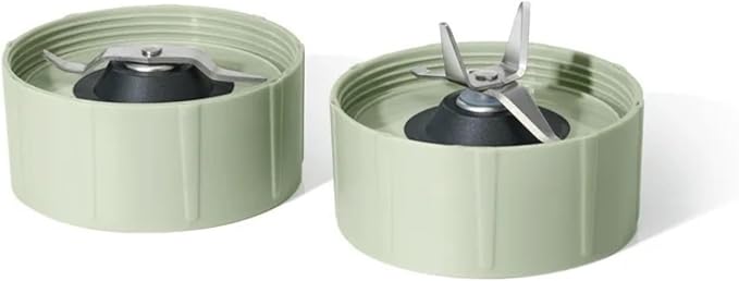 Personal Blender 12-Piece Set 240W Power BPA-Free Dishwasher Safe with Travel Cup and Grinding Blade (Sage Green)