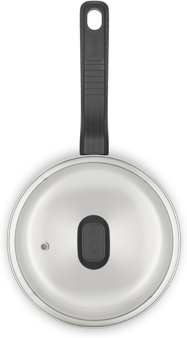 Tefal Comfort Max Stainless Steel Cookware Set 5 Pieces - Silver