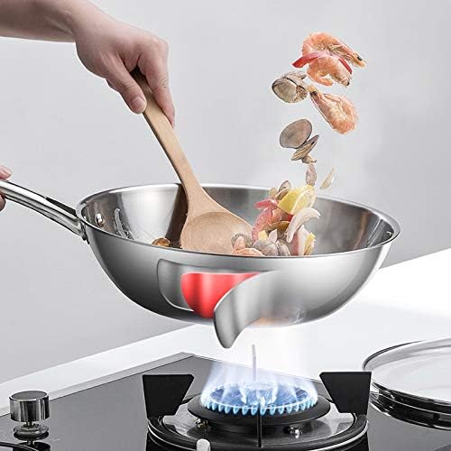 Cookware Set Combination Stainless Steel Wok Soup Pot Milk Pot Frying Pan Gift Set Pot Three-Piece Set of Four Sets of Household