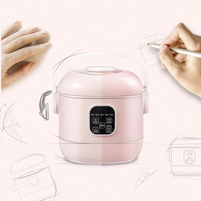 Smart Rice Cooker Household Mini Portable for Single Person Kitchen Cooking