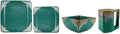 16 Piece Dinnerware Set (Matte Green)