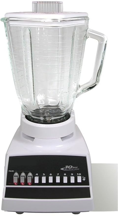 4172 10-Speed Blender 300-Watt Kitchen Mixer with Glass Jar 220-volts (Not for USA)