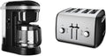 KitchenAid 12 Cup Coffee Maker + 4 Slice Toaster Bundle