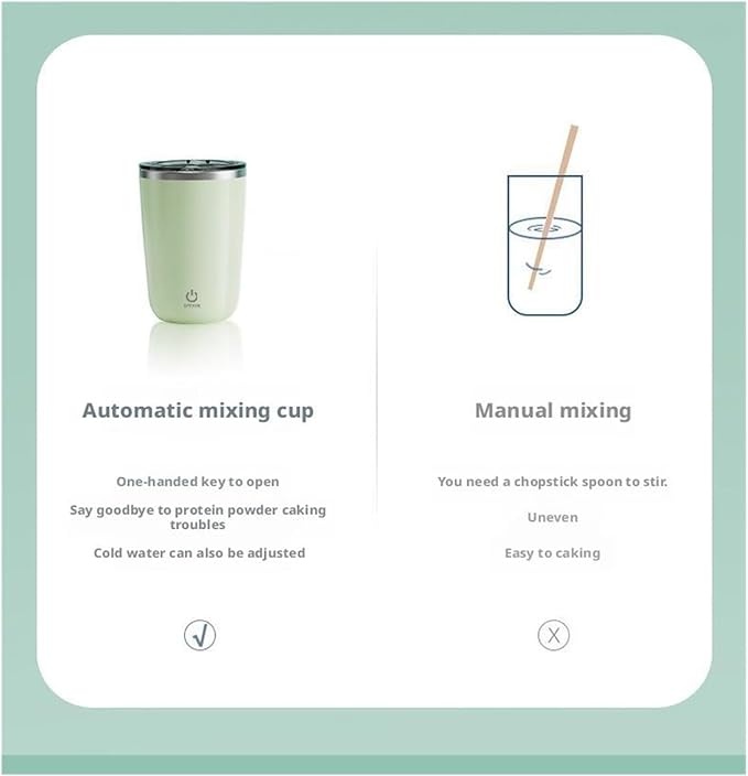 Portable Automatic Mixing Cup(Pink)