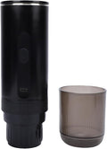 Fockety Portable Coffee Machine 20Bar Pressure Rechargeable Coffee Maker with USB C Dual Use Fast Heating Ground Coffee Capsules Espresso Machine for Outdoor Travel Office Home (Black)