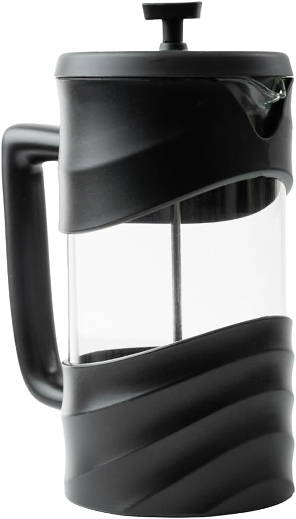 ANGORA BRANDS French Press Coffee Maker - Travel Coffee Presses - Brew Rich Coffee Anywhere - French Coffee Press - Portable Coffee Maker for Travel and Camping - French Press by Yunie (Black)