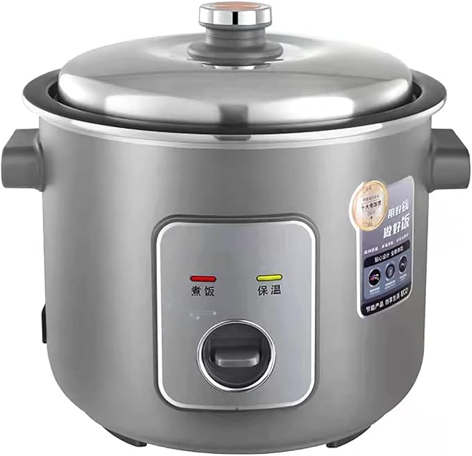 Rice Cooker Home Old Fashioned Rice Cooker Automatic Thermal InsulationNon-Stick Innerfor 2-10 People (3L) ()