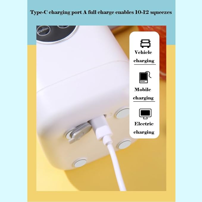 Hualisen Portable Blender for Smoothies Juice420ML Insulated Juicer with Storage Pouch 12 Blades Juice Cup USB-C RechargeableCordless Personal Blender for Shakes and Smoothies (ZJ/White)