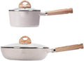 Pots and Pans Cookware Set Non Stick Pan Frying Pan Wok Milk Pot Induction Cooker Pot Hotpot Kitchen Cooking Pot Set Saucepan Soup Pot Kitchen Supplies