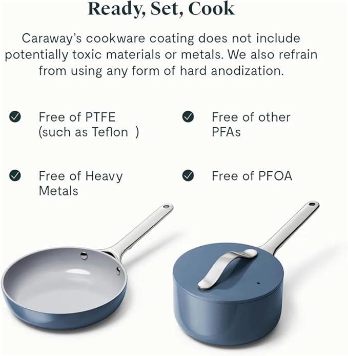 Cookware Set Non Stick Ceramic Fry PanWhiteOne-Sage-One