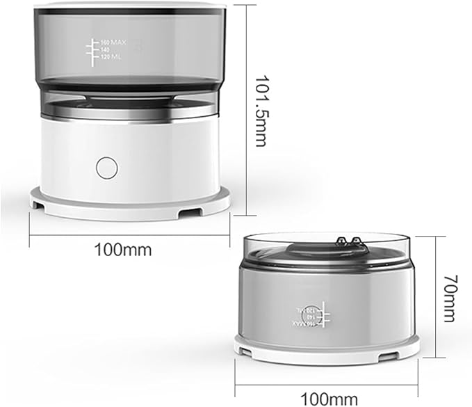 Portable Personal Coffee Maker2pcs Hand Pour Coffee Machine Hand-Pressed and Water Temperature Control. Hand-Pressed Mini&ampReusable Perfect for Home Traveling Camping Hiking