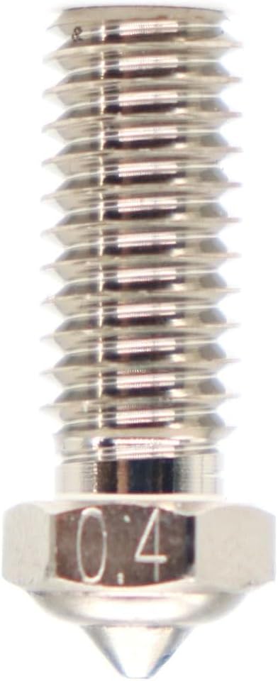 （1pc） an Brass/Coppering/Harden Steel Nozzle for QIDI TECH X Plus 3/ X MAX 3/X Smart 3 3D Printer(Coppering Nozzle0.6mm)