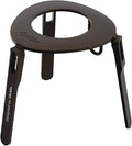 OutIn Ultra-Portable Foldable Coffee Stand with Carabiner Stable Portable Espresso Machine Holder Aluminum Unibody Design Clip-On Carabiner for Easy Carrying Fit Mino Nano