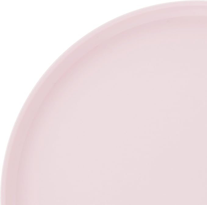 Mikasa Madison Misty Pink Bone China Dinnerware Set 12-Piece Service for 4 Includes Dinner Plates Salad Plates and Cereal Bowls Dishwasher Safe