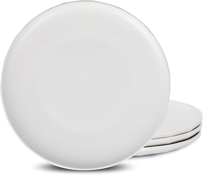 Stone Lain Rio 4-Piece Dinner Plate Set Stoneware Beige
