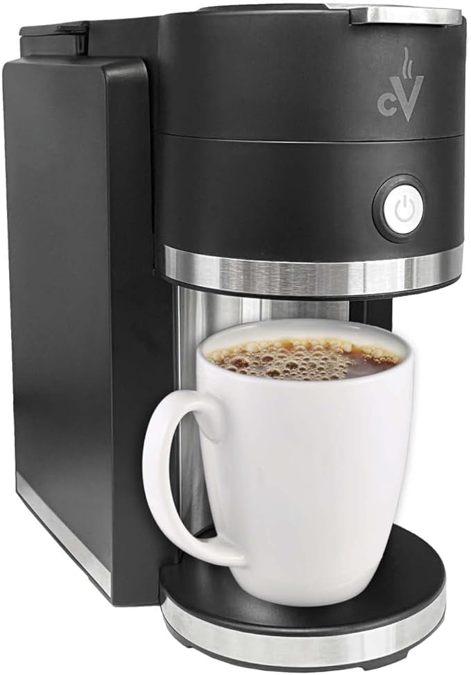 Café Valet Barista Single Serve Coffee Maker Compatible with K-Cup Coffee Pods Compact Design