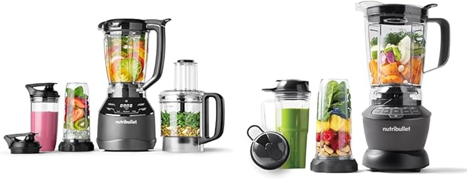 nutribullet Triple Prep System NBKS50100 Blender Combo NBF50500