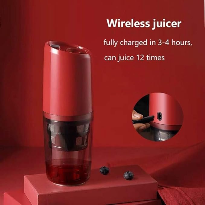 Electric Portable Juicer Blender 180ml Extractor Fruit Squeezer Original Juice Wireless Mini Orange Juicer