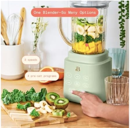 PowerExact Blender System Touch Activated High Performance With On The Go 20 oz Cup (Sage~Green)