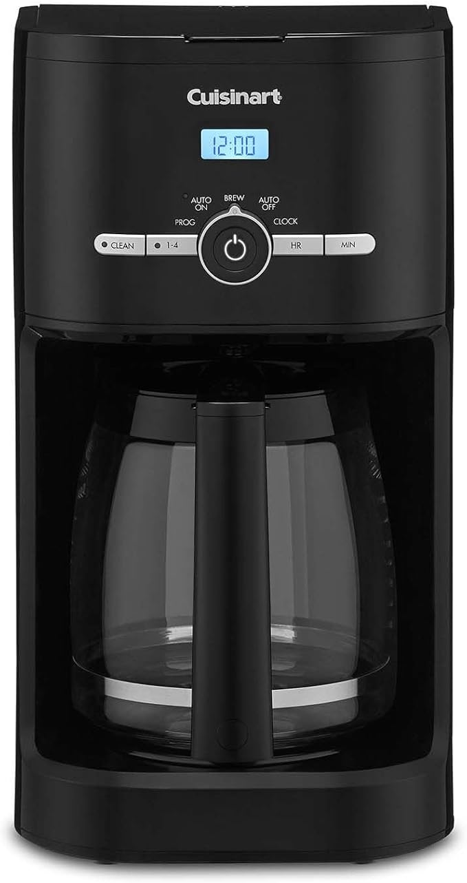 Cuisinart Classic 12-Cup Programmable Coffeemaker Black DCC-1120BKNAS