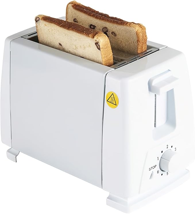 Hot Dog Machine Toaster Sausage and Bread Maker Breakfast Grill Sandwich Maker for Home (BH002A White)