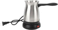 Pomya Turkish Coffee Maker Turkish Electric Coffee Maker Machine 5 to 6 Cup Brewing Capacity Stainless Steel Electric Coffee Pot for Delicious Turkish &amp Greek Coffee 600ML