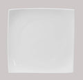 Bone China Elegance White Square Plate 10.5 Set of 6 Pieces