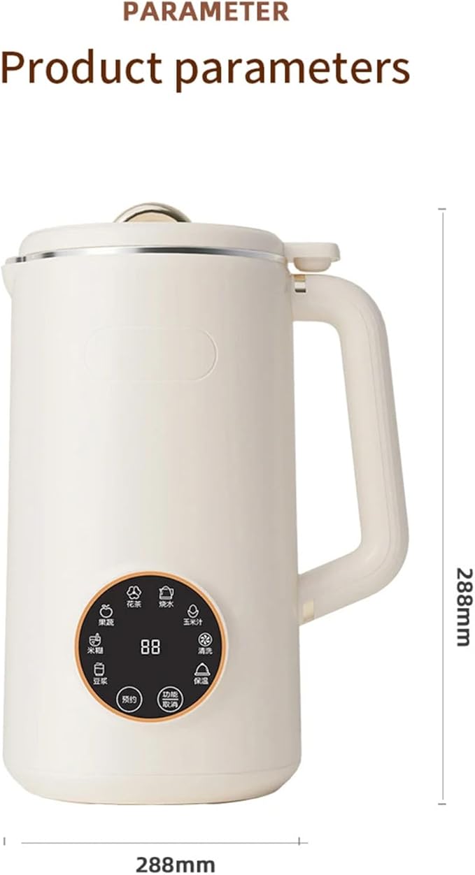 1L Soya Milk Machine Electric Wall Breaking Machine Soybean Milk Maker Fresh Juice Blender Nut Milk Maker Food Blender 110V/220VA