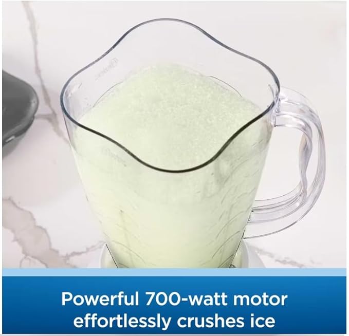 Oster Easy-to-Use Blender with 5 Speed Settings and 700-Watt Motor White