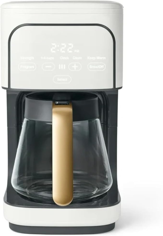 Coffee Maker 12-Cup Programmable Drip Coffee Maker Adjustable Brew Strength Keep Warm Function Easy-to-Use Coffee Machine