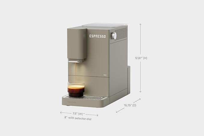 Terra Kaffe TK Demi Automatic Espresso Machine - Dune