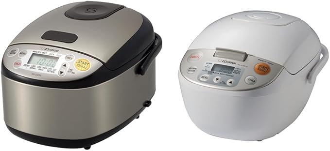 Zojirushi 3-Cup Micom Rice Cooker &amp 5.5-Cup Rice Cooker &amp Warmer Bundle