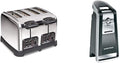 Hamilton Beach 24782 Retro Toaster with Wide Slots Sure-Toast echnology Bagel &amp Defrost Settings &amp Smooth Edge Electric Automatic Kitchen with Easy Push Down Lever